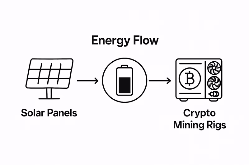 Crypto Mining on Solar Power